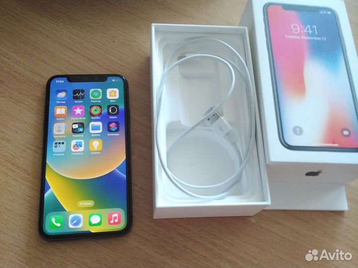 Телефон iPhone x 64гб