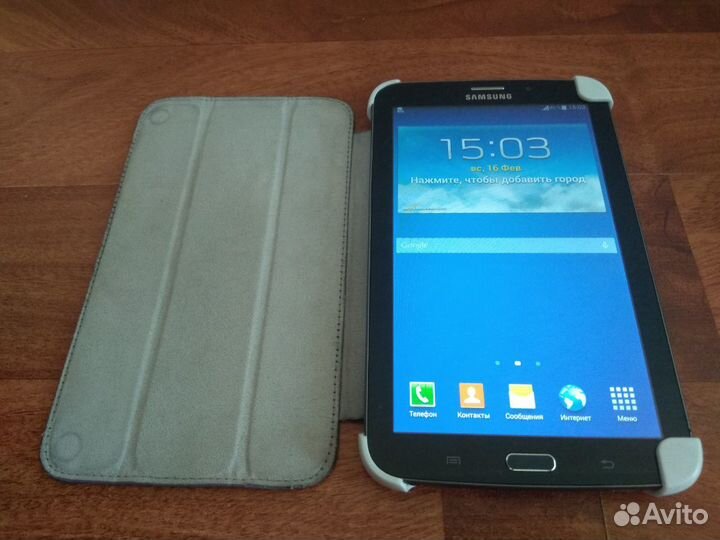 Планшет samsung TAB 3 SM-T211 новый+чехол