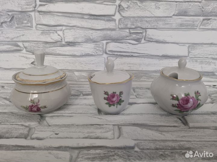 Сервиз Роза ГДР