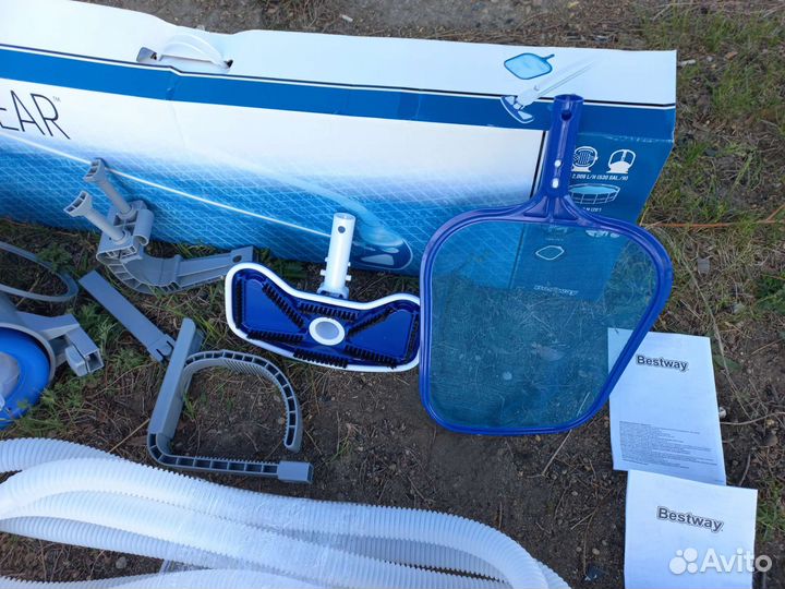 Пылесос для бассейна + скиммер, сачок. Новый