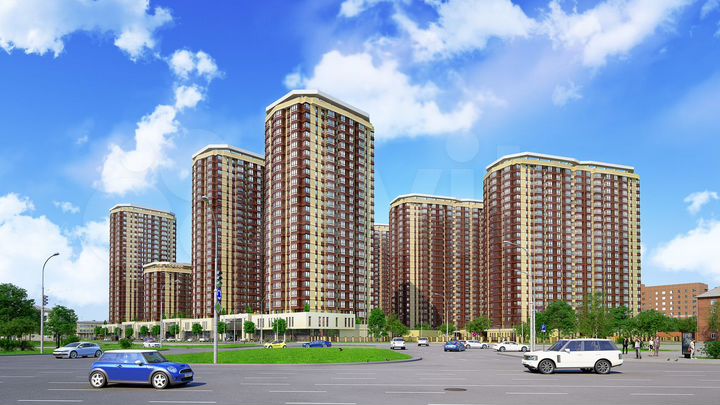 3-к. квартира, 76,8 м², 3/26 эт.