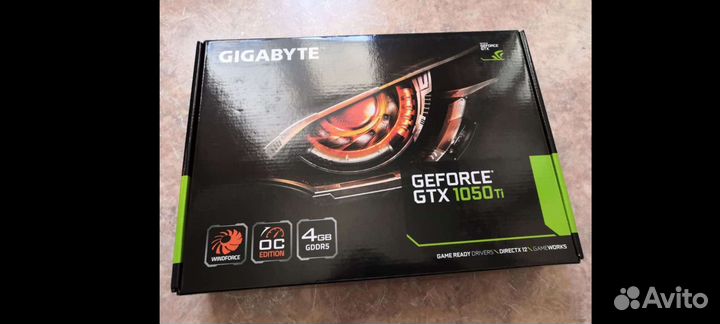 Видеокарта Gigabyte GTX 1050 ti