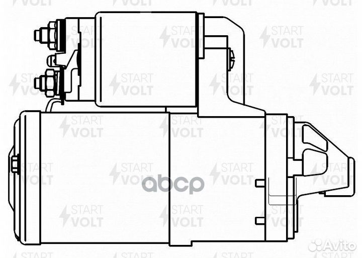 LST 2405 стартер 1.4kW Suzuki Grand Vitara 2.0