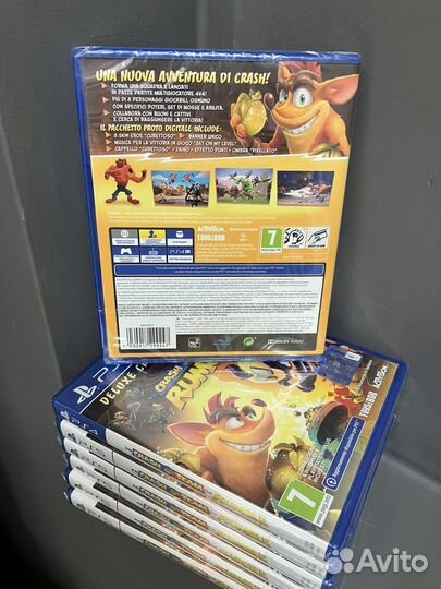 Crash team Rumble PS4 / PS5 Диск