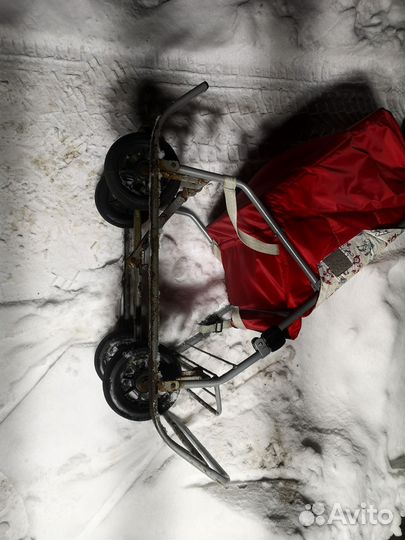 Коляска санки