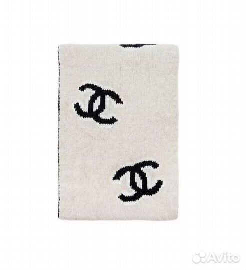 Шарф шапка перчатки Chanel
