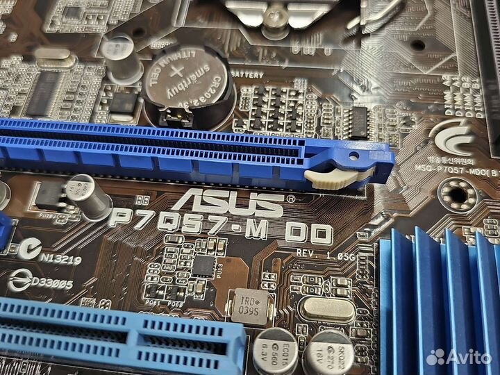 Материнская плата Asus p7q57-m do LGA 1156