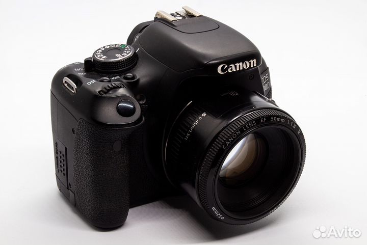Фотоаппарат Canon 600D + canon 50mm 1.8