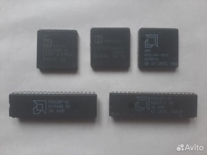 Ретро процессоры и сопроцессоры