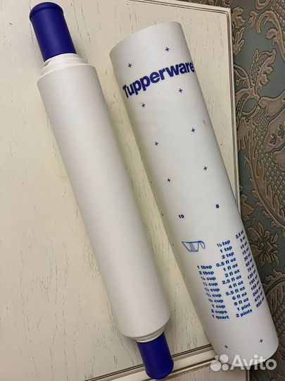 Скалка и подложка tupperware