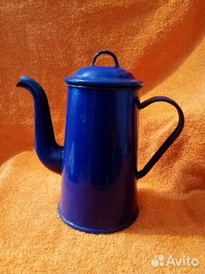 Кофейник эмалированный СССР