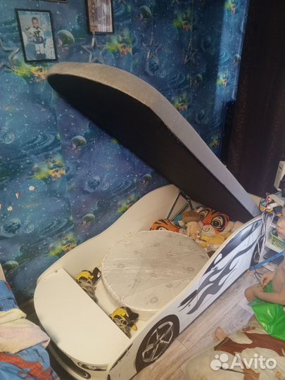 Детская кровать машина бу