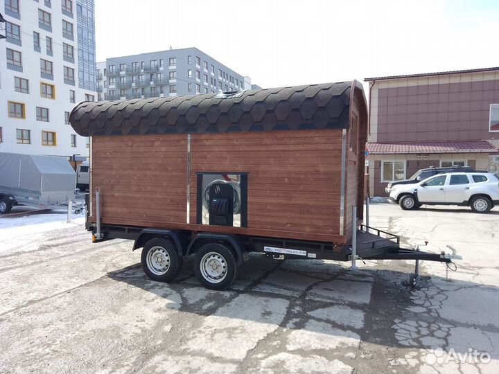 Прицеп для перевозки бани