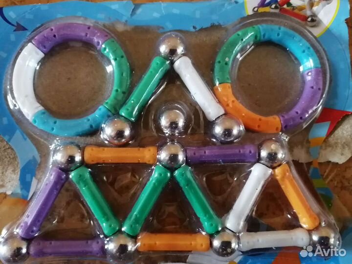 Игры: пазл 3D, магнитный конструктор