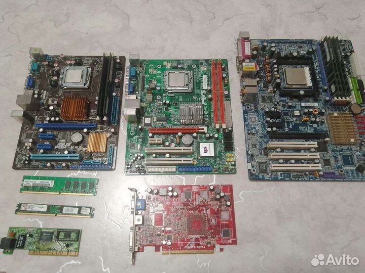 Материнская плата сокет 775