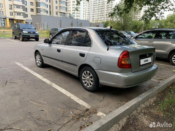 Hyundai Accent 1.5 МТ, 2006, 228 550 км