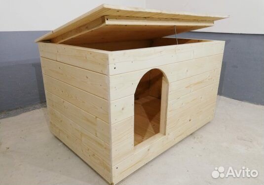 Теплая будка для собак