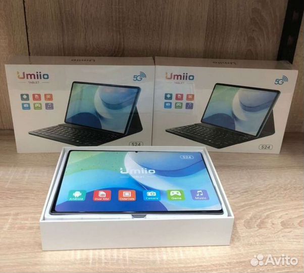 Планшет umiio с клавиатурой s24