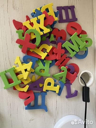 Набор букв и цифр