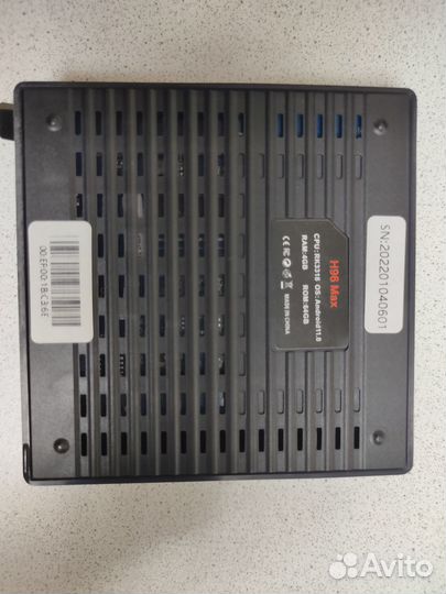 Smart tv бокс на андроиде H96Max 4/64 Gb