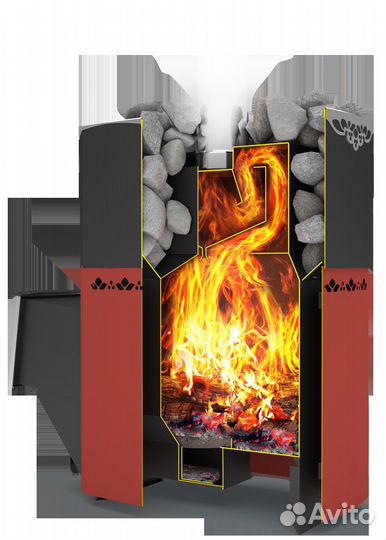 Печь банная Русь-18Л