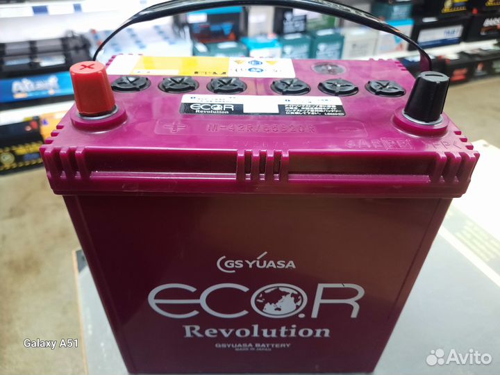 Акб 40Ач GsYuasa Efb Er-M-42R 55B20R (196*127*223)