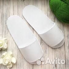 Тапочки одноразовые махровые