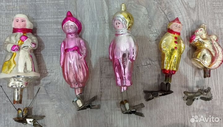 Елочные игрушки СССР