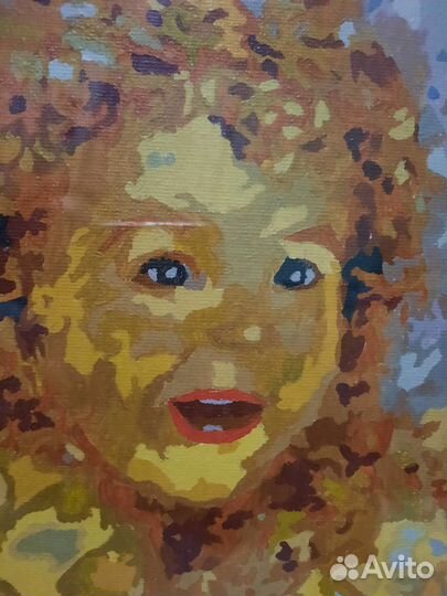 Картина по номерам готовая работа