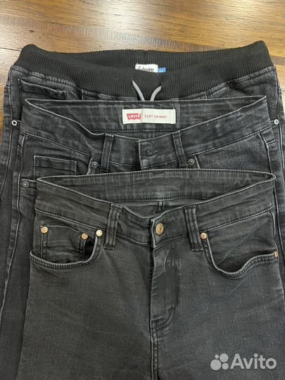 Джинсы для мальчика 11-13 лет