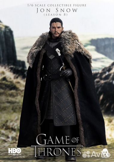 Threezero Jon Snow Джон Сноу Game of Thrones