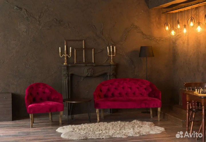 Камин из гипса