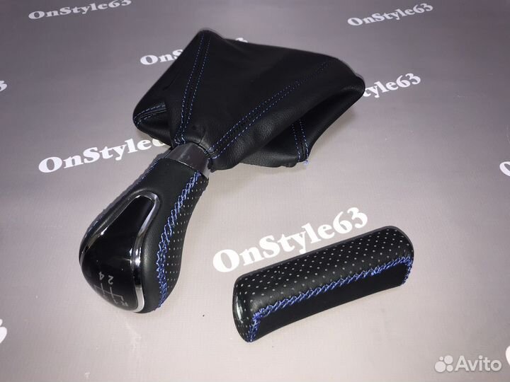 Ручка кпп “В стиле Vesta” +ручка ручника