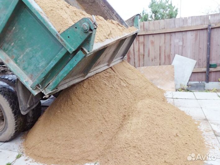 Песок карьерный