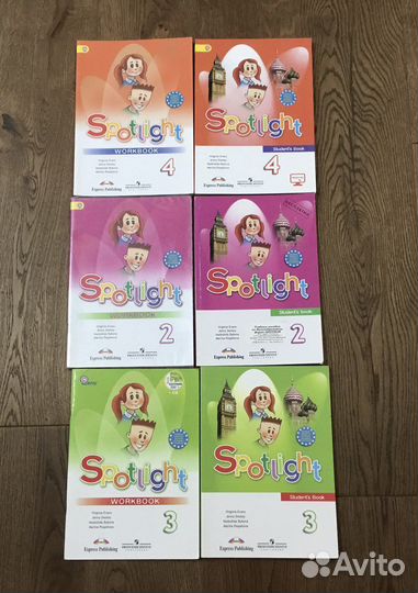 Учебники Spotlight и Starlight 2-11 классы