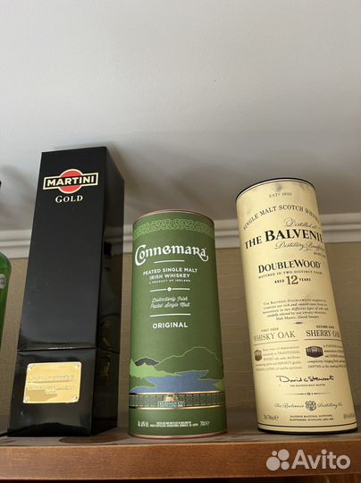 Бутылки для оформления бара