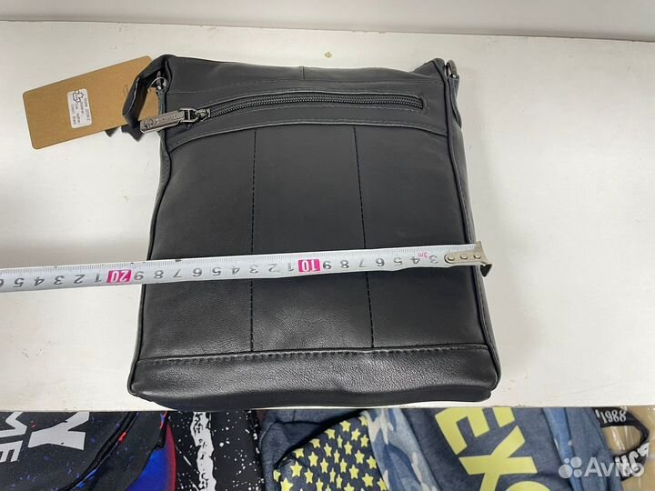 Сумка планшет мужская из натуральной кожи