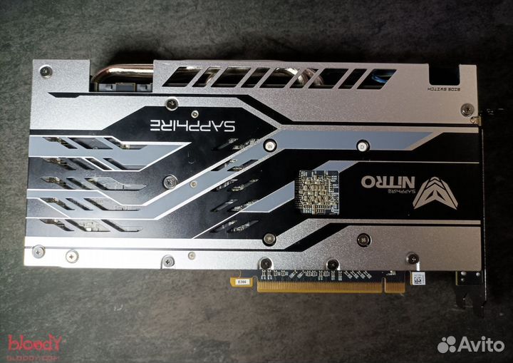 Sapphire Nitro+ RX 570 4GB (8+6Pin) Пломба