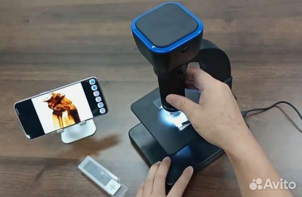 Микроскоп WiFi цифровой биологический
