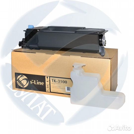Тонер-картридж Kyocera TK-3100 (12.5k) +Чип Булат