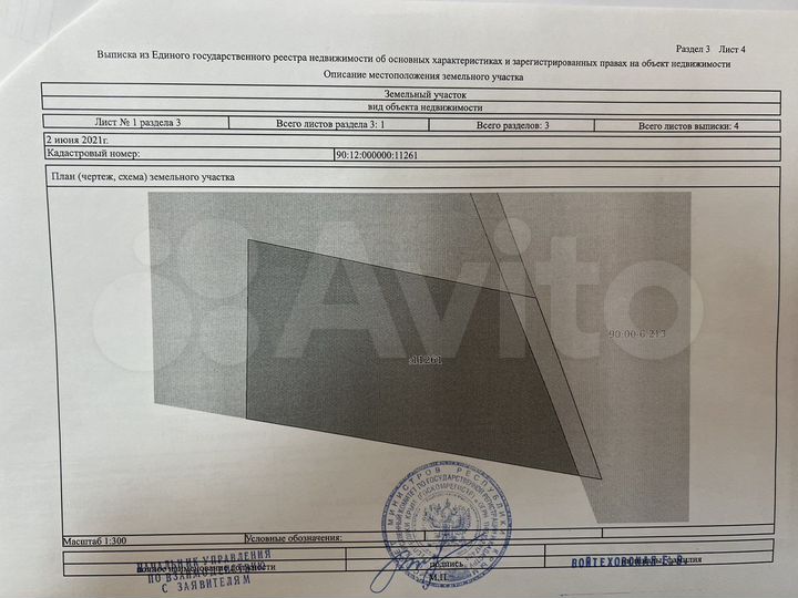 Участок 6,9 сот. (СНТ, ДНП)