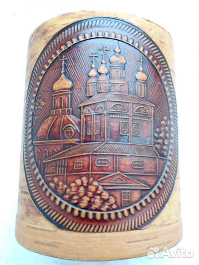 Солонка и перечница из бересты
