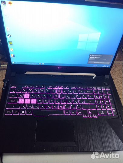 Игровой ноутбук Asus tuf FX506, GTX1650TI