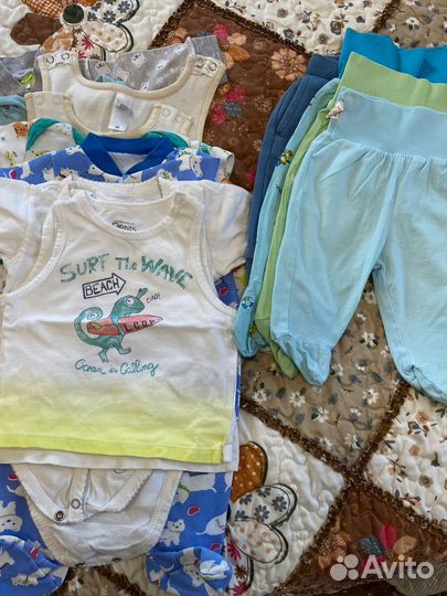 Одежда пакетом на мальчика с 0 до года