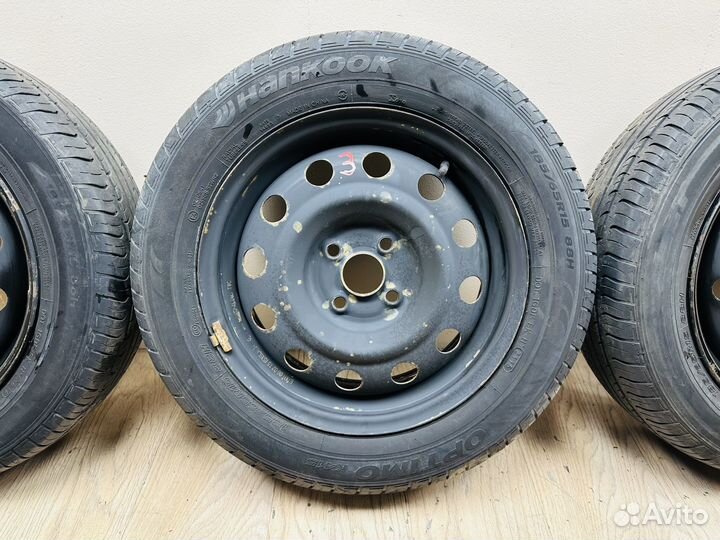 Комплект колес R15 Hyundai Solaris 1 Kia Rio 3