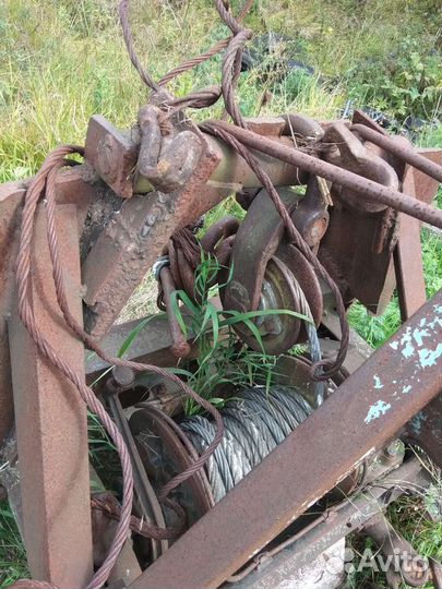 Лебедка для трелевки леса