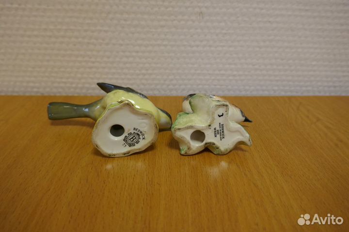 Фарфоровые статуэтки Птицы