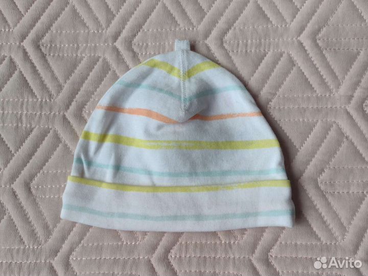Новая шапка для новорождённого 56 H&M 1-2м мальчик