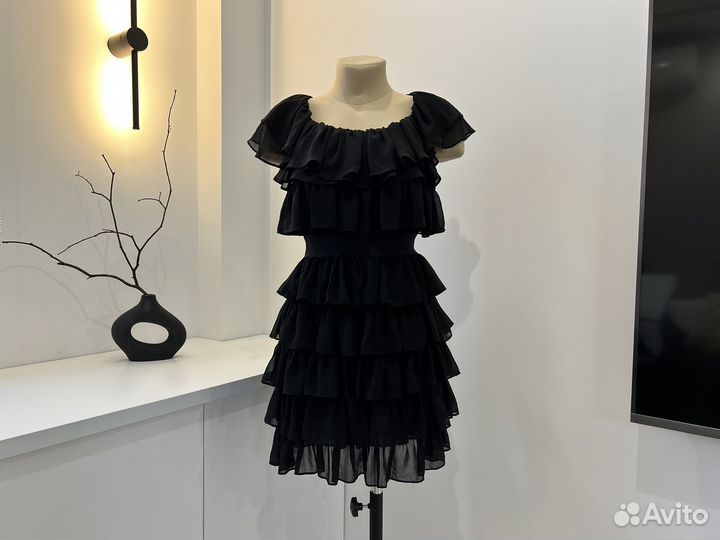 Платье черное befree 42