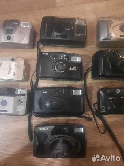 Пленочные фотоаппараты лот 10штук